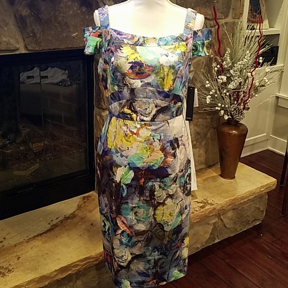 Nicole Miller Dresses & Skirts - NWT Nicole Miller Multi Color Dress  Size 10